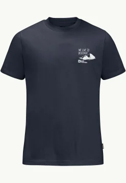 Jack Wolfskin Discover T M|Heren Lifestyle|T-Shirts & Longsleeves