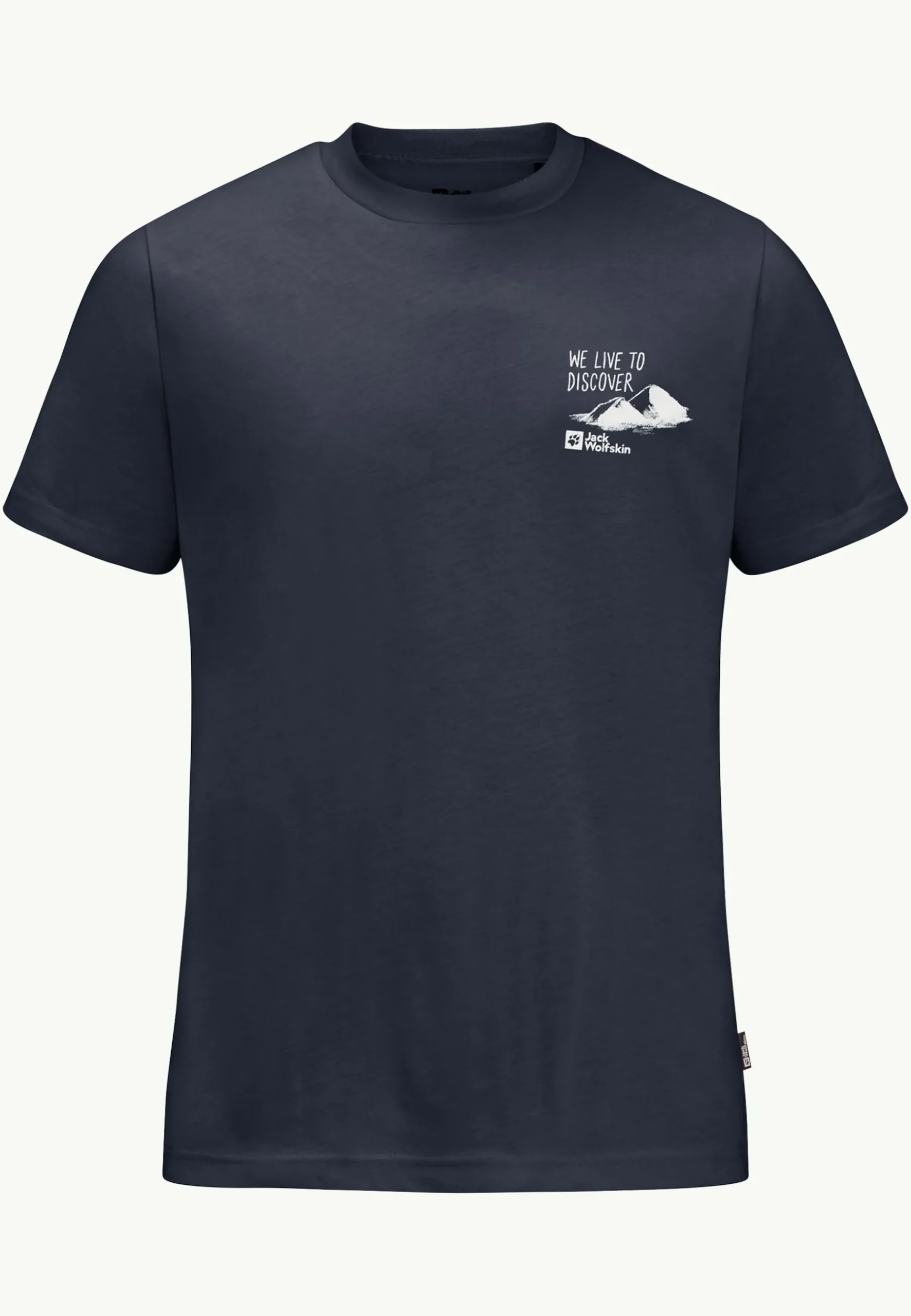 Jack Wolfskin Discover T M|Heren Lifestyle|T-Shirts & Longsleeves