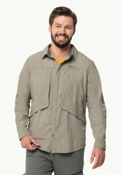 Jack Wolfskin Diskovera Ls Shirt M|Heren Discovery|Functionele Shirts
