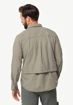 Jack Wolfskin Diskovera Ls Shirt M|Heren Discovery|Functionele Shirts