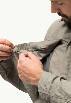 Jack Wolfskin Diskovera Ls Shirt M|Heren Discovery|Functionele Shirts