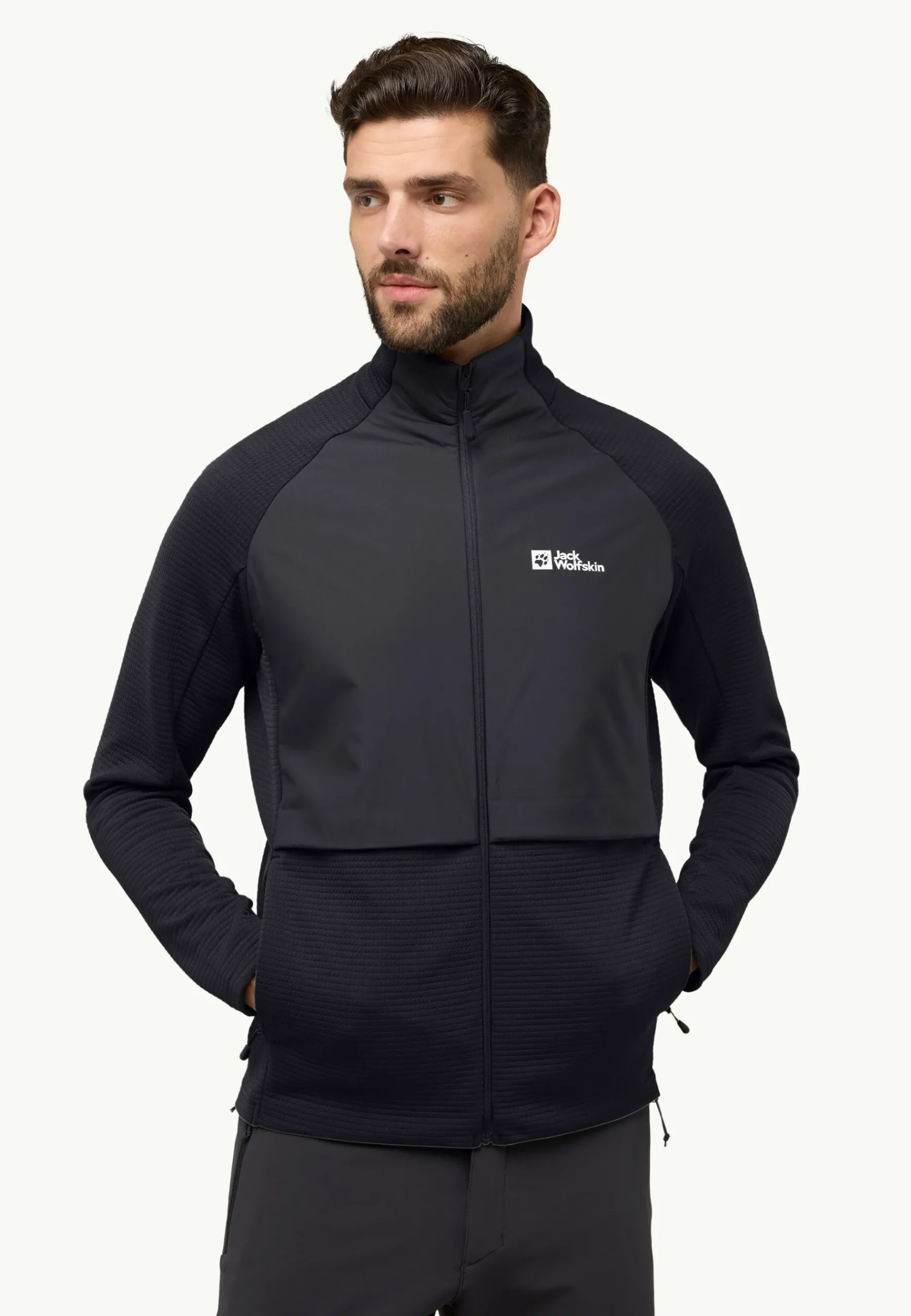 Jack Wolfskin Dormer Jkt M|Heren Fleece|Hoodies & Pullovers