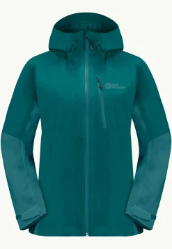 Jack Wolfskin Eagle Peak 2l Jkt W|DAMES Wandelen|Voor- En Najaarsjacks/-Jassen