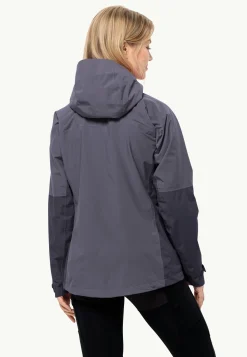 Jack Wolfskin Eagle Peak 2l Jkt W|DAMES Wandelen|Voor- En Najaarsjacks/-Jassen