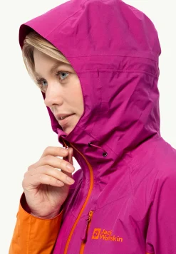 Jack Wolfskin Eagle Peak 2l Jkt W|DAMES Wandelen|Voor- En Najaarsjacks/-Jassen