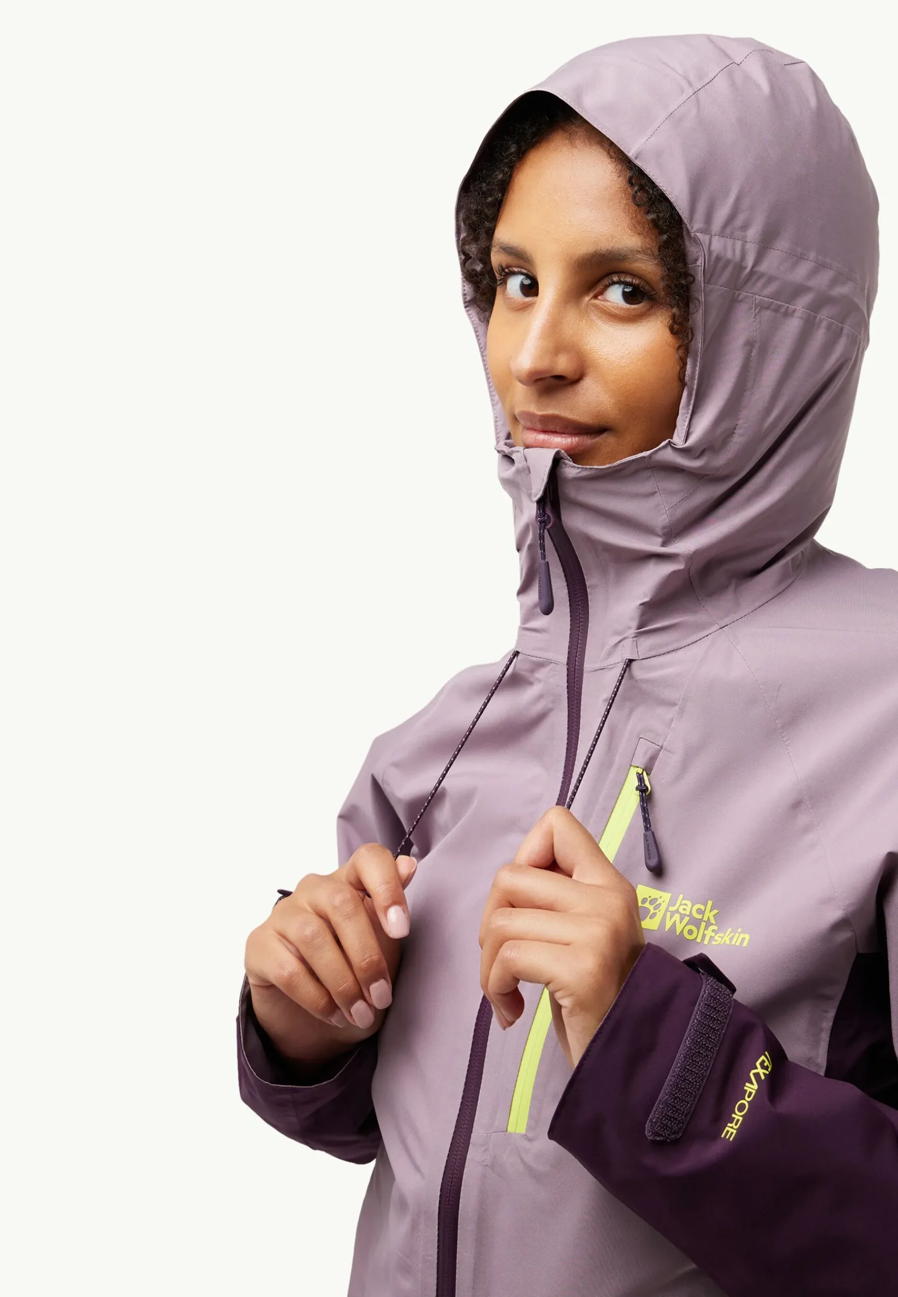 Jack Wolfskin Eagle Peak 2l Jkt W|DAMES Voor- En Najaarsjacks/-Jassen|Regenjacks
