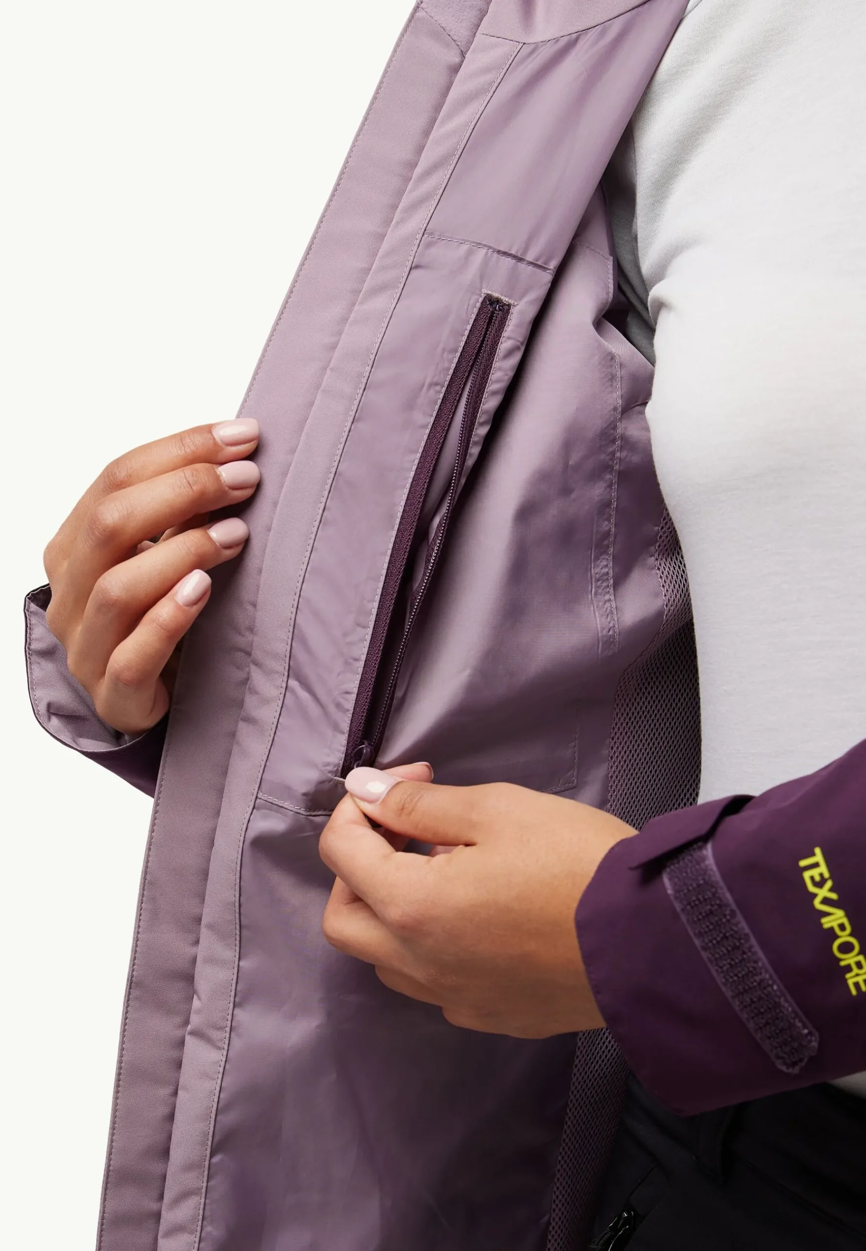 Jack Wolfskin Eagle Peak 2l Jkt W|DAMES Voor- En Najaarsjacks/-Jassen|Regenjacks