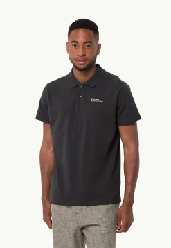 Jack Wolfskin Essential Polo M|Heren Lifestyle|Poloshirts