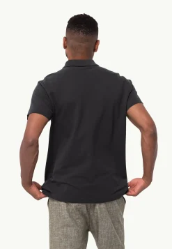 Jack Wolfskin Essential Polo M|Heren Lifestyle|Poloshirts
