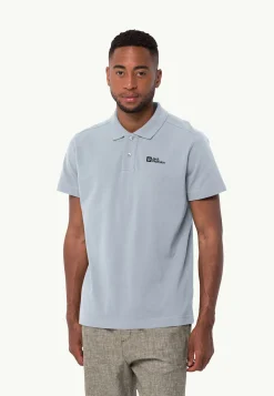 Jack Wolfskin Essential Polo M|Heren Lifestyle|Poloshirts