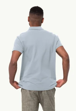 Jack Wolfskin Essential Polo M|Heren Lifestyle|Poloshirts