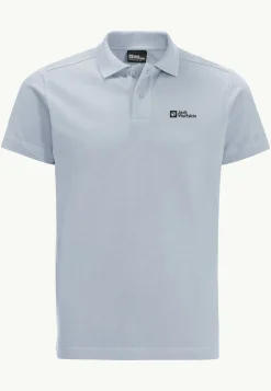 Jack Wolfskin Essential Polo M|Heren Lifestyle|Poloshirts