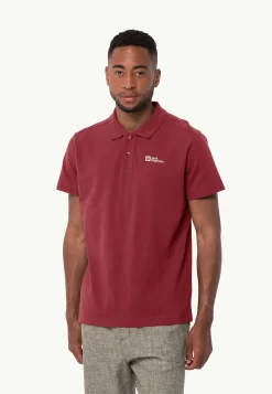 Jack Wolfskin Essential Polo M|Heren Lifestyle|Poloshirts