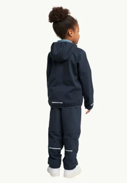 Jack Wolfskin Feldberg Hooded Jkt K|Kinderen Voor- En Najaarsjacks/-Jassen|Windjacks