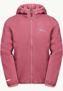Jack Wolfskin Feldberg Hooded Jkt K|Kinderen Voor- En Najaarsjacks/-Jassen|Windjacks
