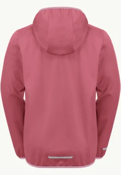 Jack Wolfskin Feldberg Hooded Jkt K|Kinderen Voor- En Najaarsjacks/-Jassen|Windjacks