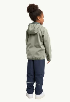 Jack Wolfskin Feldberg Hooded Jkt K|Kinderen Voor- En Najaarsjacks/-Jassen|Windjacks
