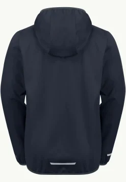Jack Wolfskin Feldberg Hooded Jkt K|Kinderen Voor- En Najaarsjacks/-Jassen|Windjacks