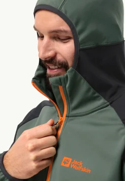 Jack Wolfskin Feldberg Hoody M|Heren Wandelen|Voor- En Najaarsjacks/-Jassen
