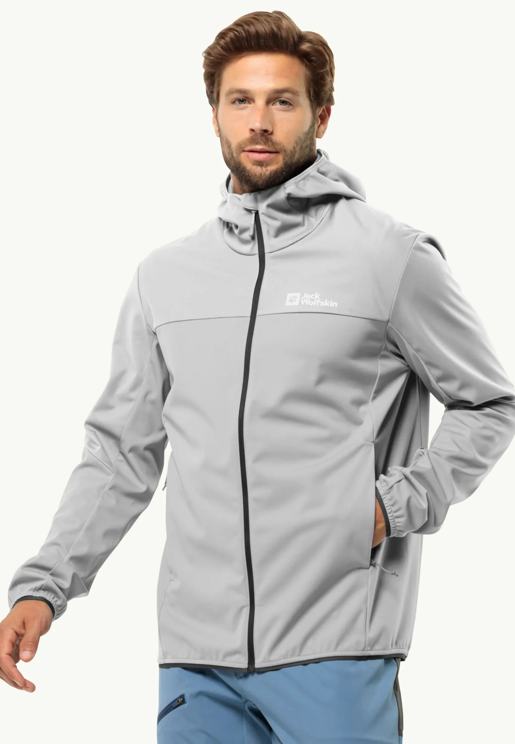Jack Wolfskin Feldberg Hoody M|Heren Wandelen|Voor- En Najaarsjacks/-Jassen