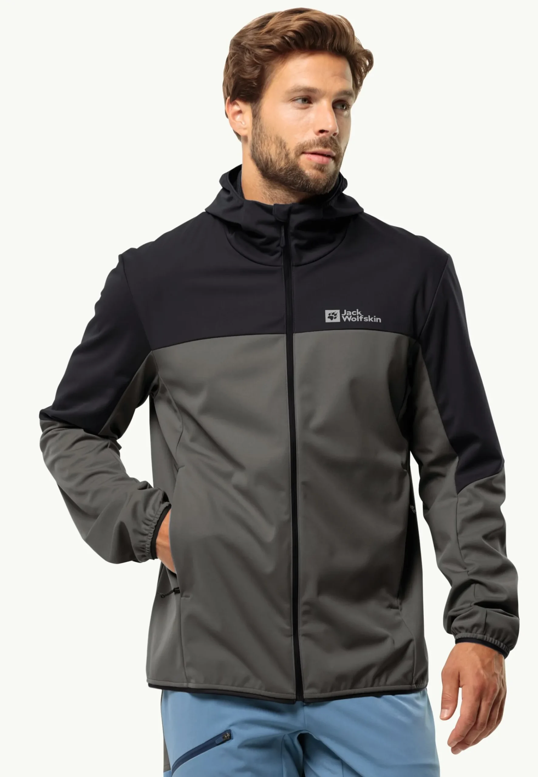 Jack Wolfskin Feldberg Hoody M|Heren Wandelen|Voor- En Najaarsjacks/-Jassen