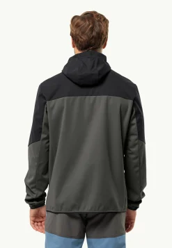 Jack Wolfskin Feldberg Hoody M|Heren Wandelen|Voor- En Najaarsjacks/-Jassen