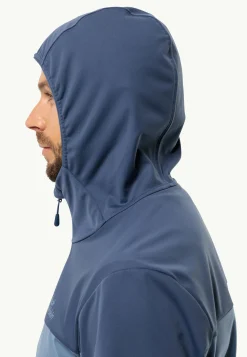 Jack Wolfskin Feldberg Hoody M|Heren Wandelen|Voor- En Najaarsjacks/-Jassen