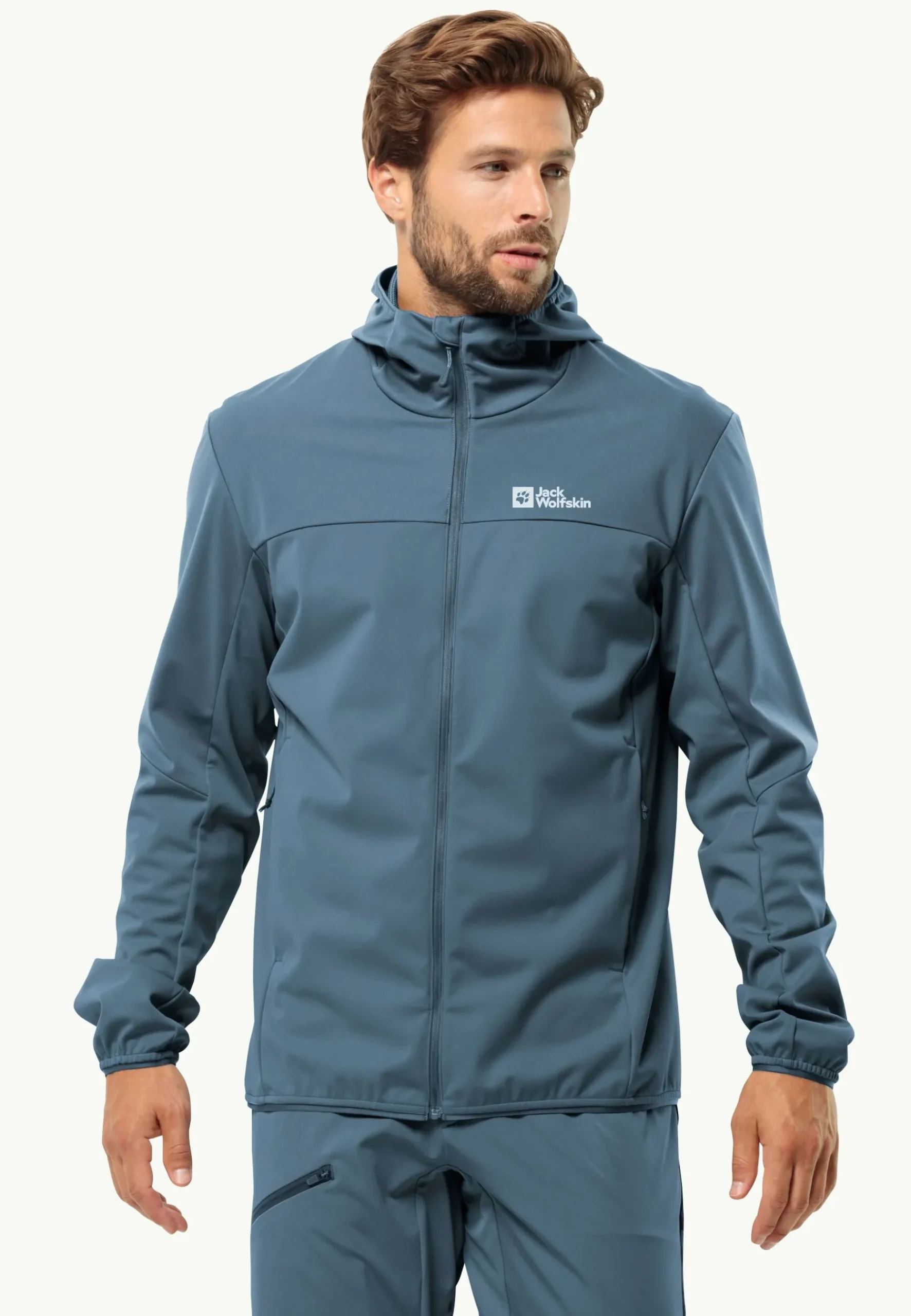 Jack Wolfskin Feldberg Hoody M|Heren Wandelen|Voor- En Najaarsjacks/-Jassen