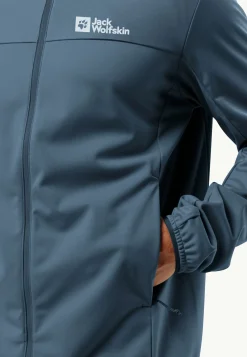 Jack Wolfskin Feldberg Hoody M|Heren Wandelen|Voor- En Najaarsjacks/-Jassen