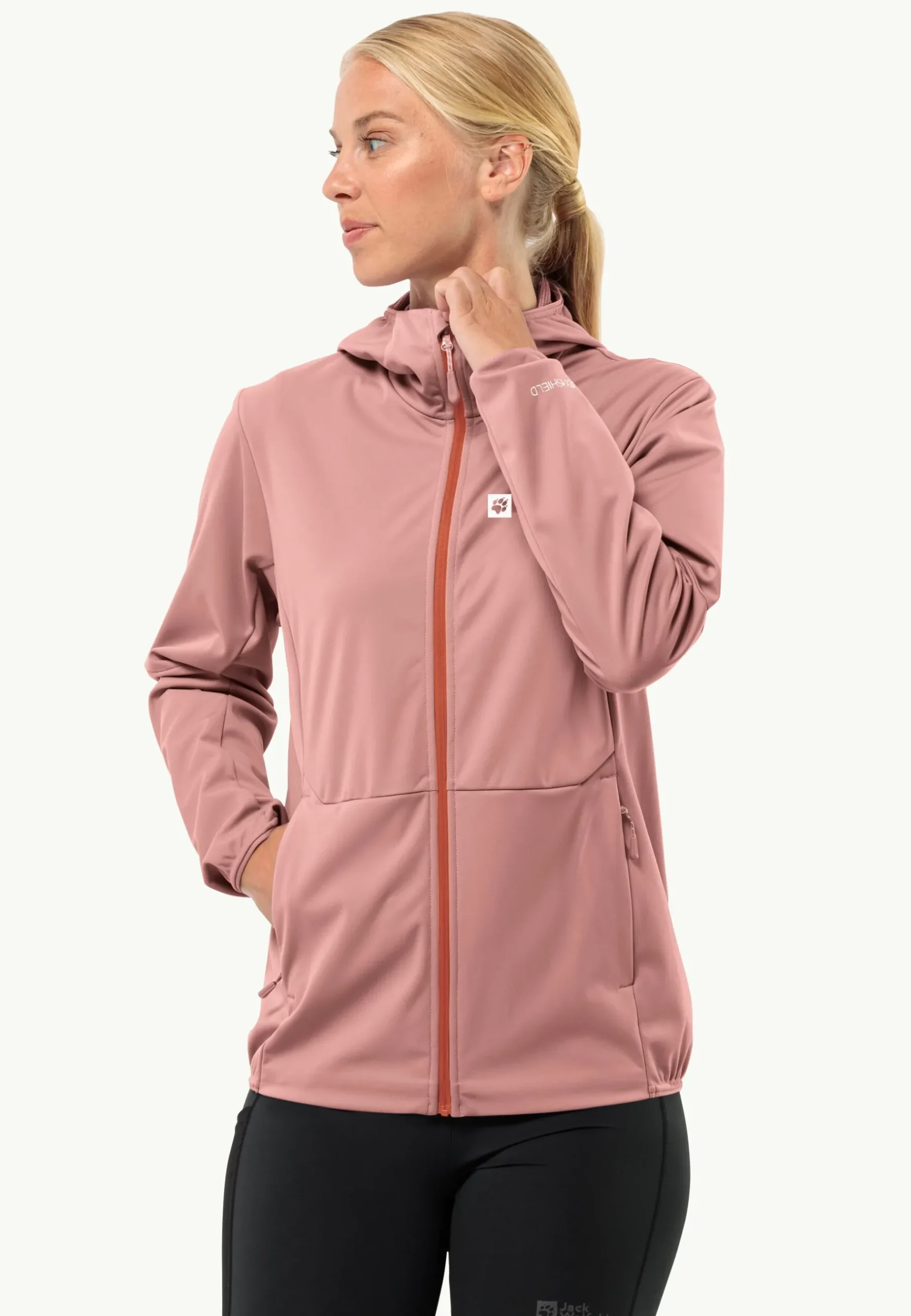 Jack Wolfskin Feldberg Hoody W|DAMES Wandelen|Voor- En Najaarsjacks/-Jassen