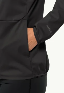 Jack Wolfskin Feldberg Hoody W|DAMES Wandelen|Voor- En Najaarsjacks/-Jassen