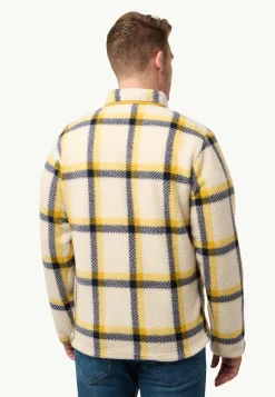 Jack Wolfskin Felslicht Check Jkt M|Heren Fleece|Hoodies & Pullovers