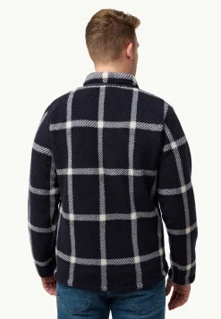 Jack Wolfskin Felslicht Check Jkt M|Heren Fleece|Hoodies & Pullovers