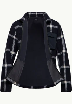 Jack Wolfskin Felslicht Check Jkt M|Heren Fleece|Hoodies & Pullovers