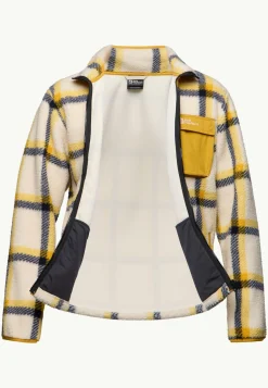 Jack Wolfskin Felslicht Check Jkt M|Heren Fleece|Hoodies & Pullovers
