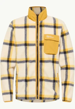 Jack Wolfskin Felslicht Check Jkt M|Heren Fleece|Hoodies & Pullovers