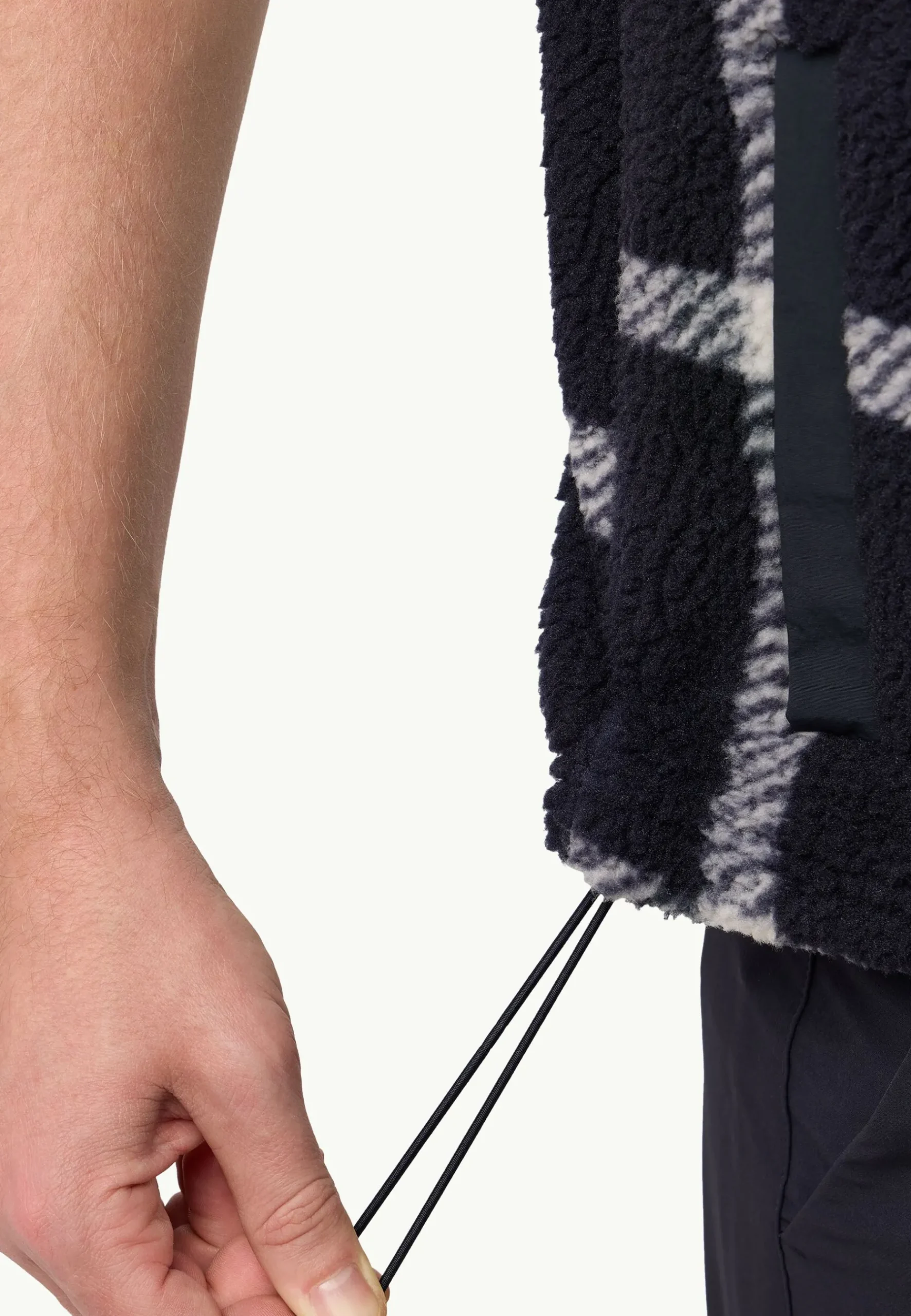 Jack Wolfskin Felslicht Check Vest M|Heren Fleece|Hoodies & Pullovers