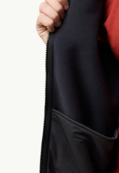 Jack Wolfskin Felslicht Check Vest M|Heren Fleece|Hoodies & Pullovers