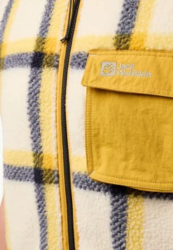 Jack Wolfskin Felslicht Check Vest M|Heren Fleece|Hoodies & Pullovers