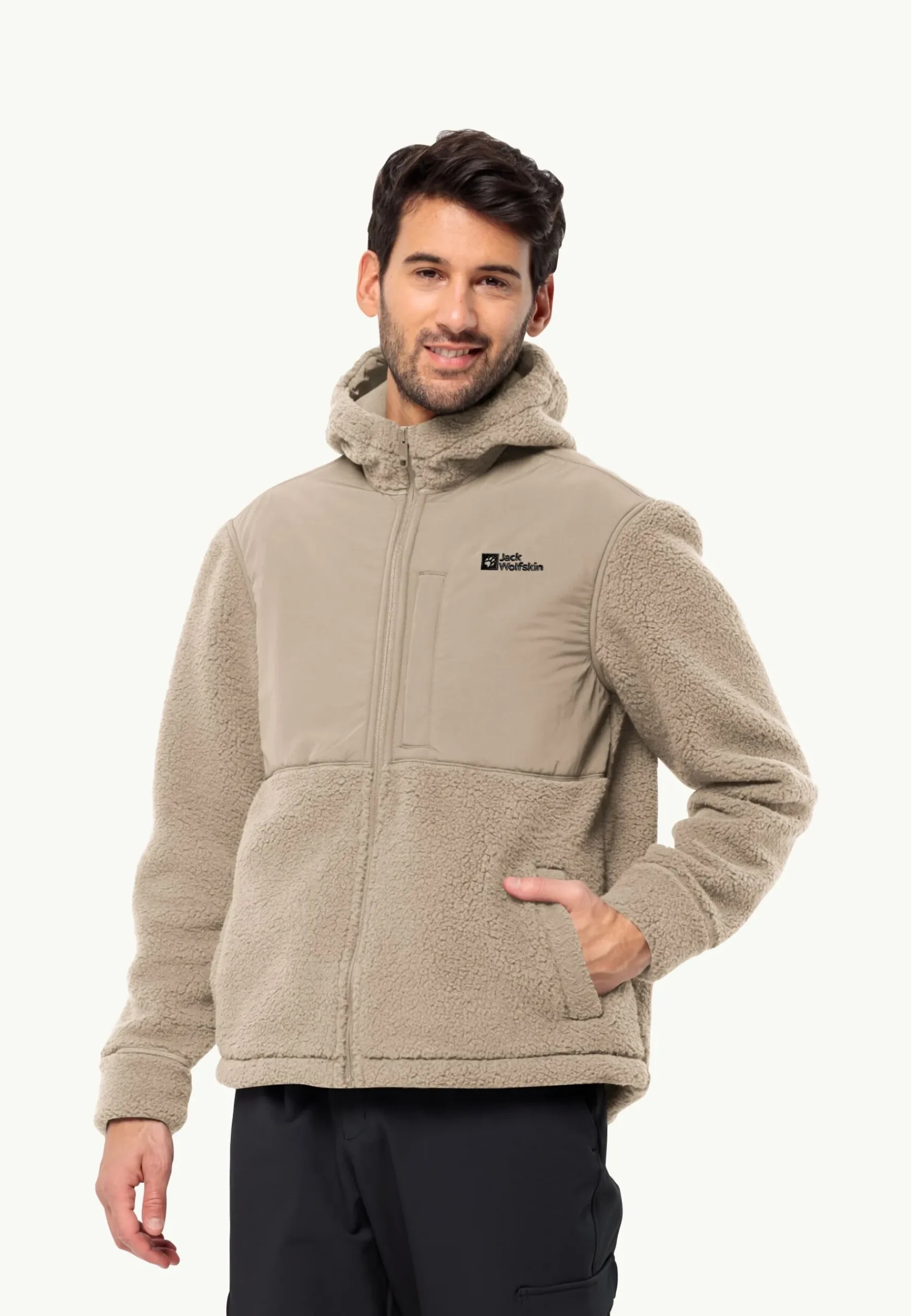 Jack Wolfskin Felslicht Hooded Jkt M|Heren Lifestyle|Voor- En Najaarsjacks/-Jassen