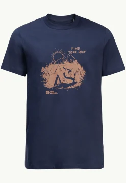 Jack Wolfskin Find Your Spot T M|Heren Lifestyle|T-Shirts & Longsleeves
