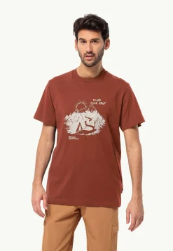 Jack Wolfskin Find Your Spot T M|Heren Lifestyle|T-Shirts & Longsleeves