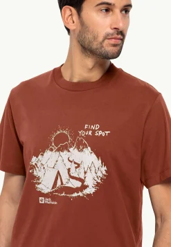 Jack Wolfskin Find Your Spot T M|Heren Lifestyle|T-Shirts & Longsleeves
