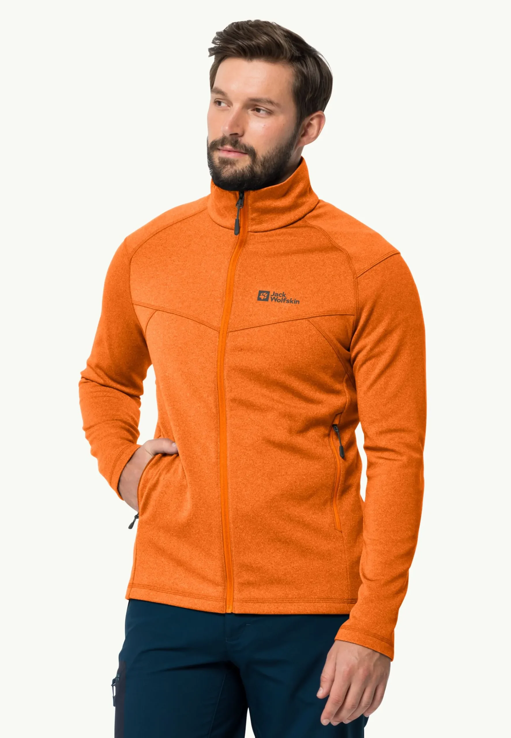 Jack Wolfskin Fortberg Fz M|Heren Wandelen|Voor- En Najaarsjacks/-Jassen