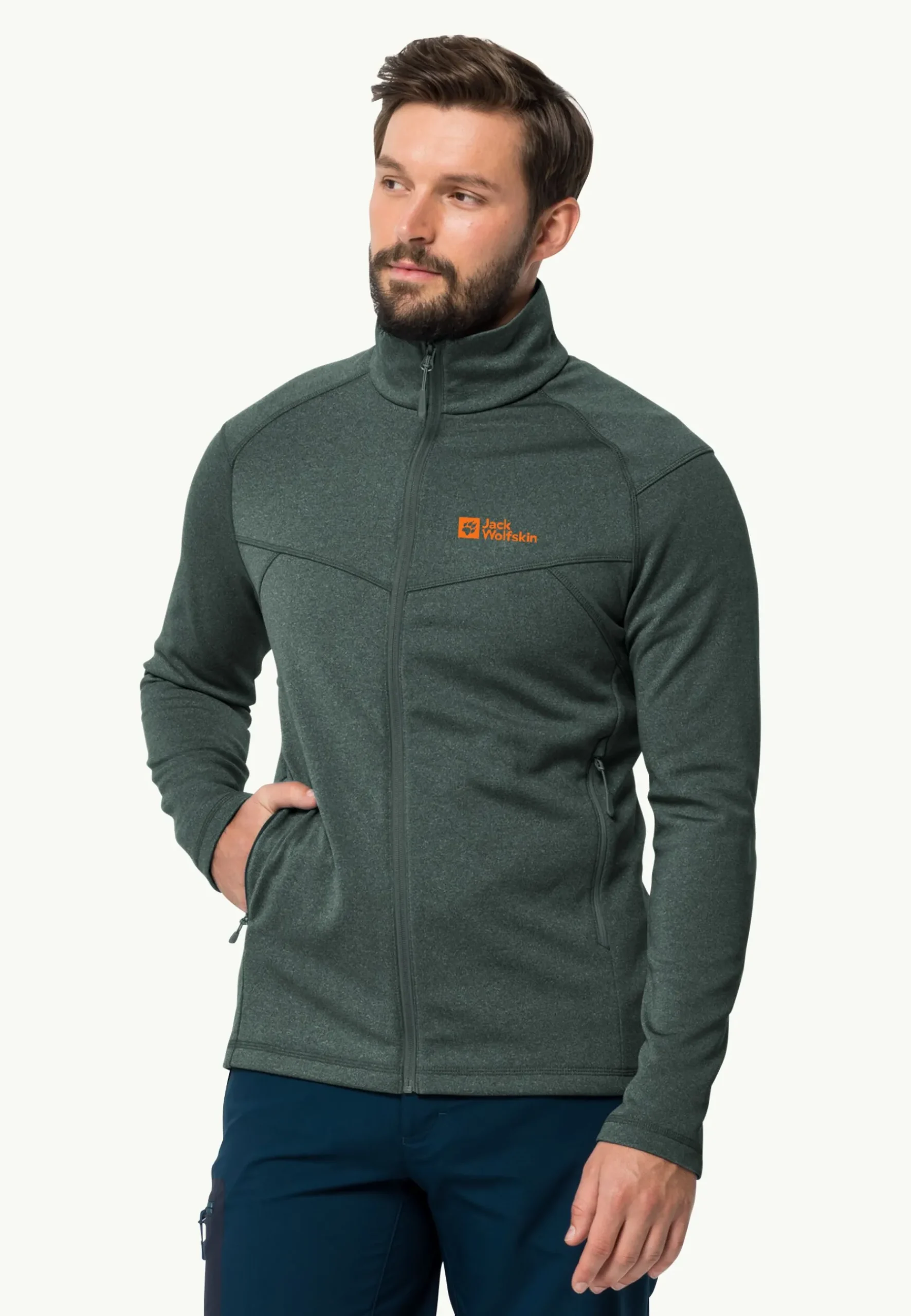 Jack Wolfskin Fortberg Fz M|Heren Wandelen|Voor- En Najaarsjacks/-Jassen