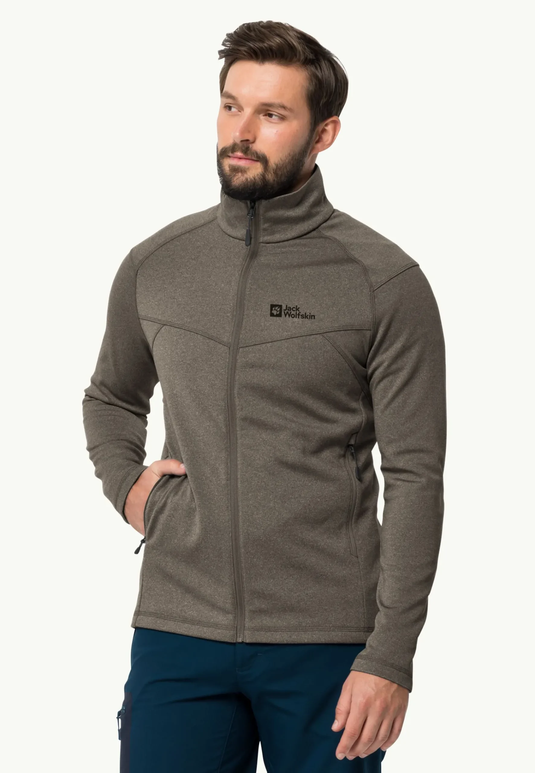 Jack Wolfskin Fortberg Fz M|Heren Wandelen|Voor- En Najaarsjacks/-Jassen