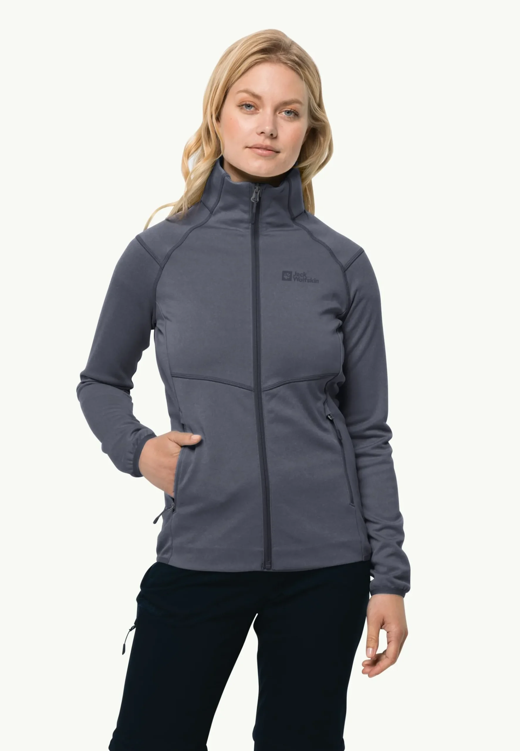 Jack Wolfskin Fortberg Fz W|DAMES Wandelen|Voor- En Najaarsjacks/-Jassen