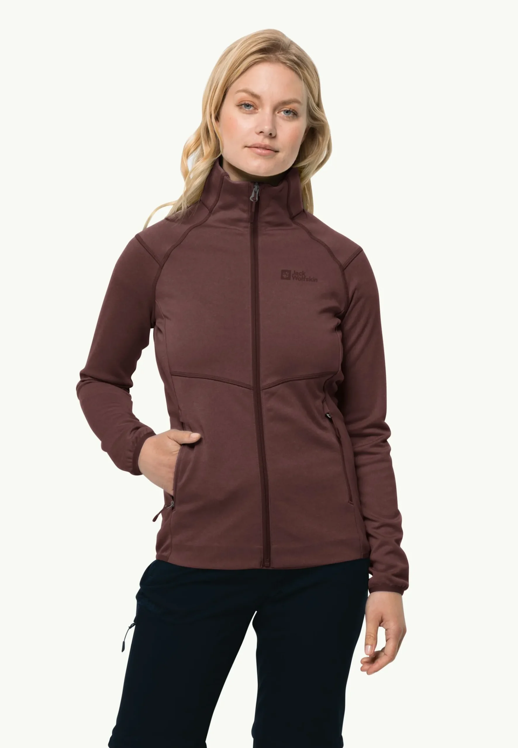 Jack Wolfskin Fortberg Fz W|DAMES Wandelen|Voor- En Najaarsjacks/-Jassen