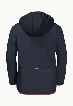 Jack Wolfskin Fourwinds Jacket Kids|Kinderen Voor- En Najaarsjacks/-Jassen|Fleece