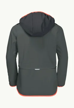 Jack Wolfskin Fourwinds Jacket Kids|Kinderen Voor- En Najaarsjacks/-Jassen|Fleece